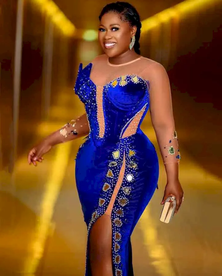 Uche Jombo reacts after being dragged into Rita Dominic's marriage saga