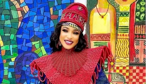 Tonto Dikeh reacts after fan advised her on remarriage, reveals what she will do whenever she needs the service of a man
