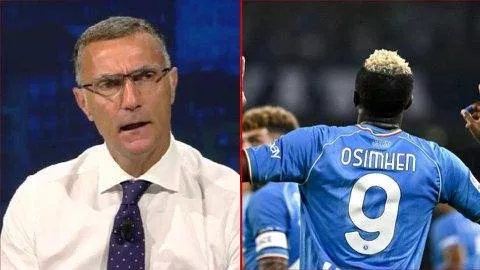He is great but not on same level as Osimhen - Ex-Inter defender