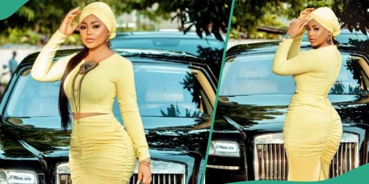 "Here for the Hips": Regina Daniels Stuns in Gorgeous Yellow Fit, Hilda Baci, Moyo Lawal, Others Gush