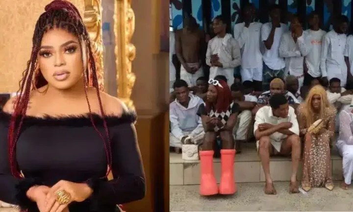 "This class isn't for everyone, they deserved to be arrested" - Bobrisky blasts 100 cross-dressers arrested in Delta State