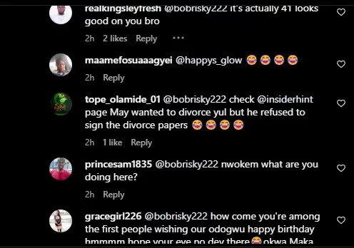 'Our third wife' - Reactions trail Bobrisky's birthday message to Yul Edochie