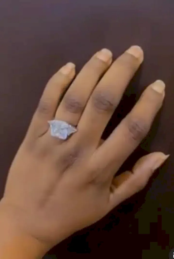 'Finally off the market forever' - Empress Njamah ecstatic as she gets engaged (Video)