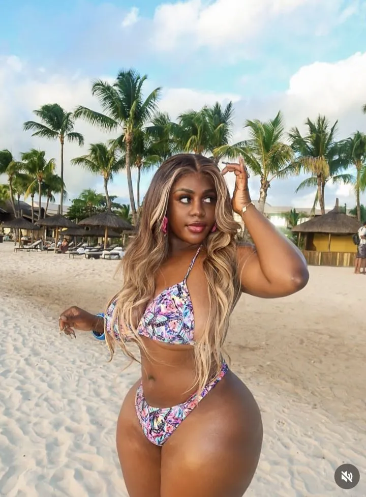 Content creator, Nons Miraj shows off hot summer body (photos)