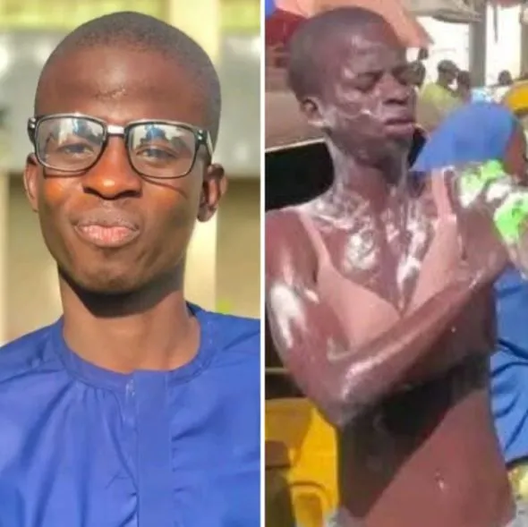 Nigerian TikToker Remanded In Prison For Bathing On Street In Kano Nigerian TikToker Remanded In Prison For Bathing On Street In Kano