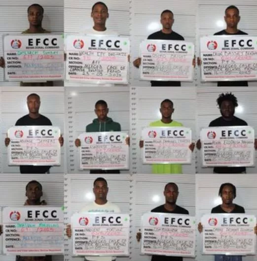 EFCC Secures Conviction Of 34 Internet Fraudsters In Edo