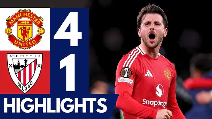 Manchester United 4 - 1 Athletic Club (May-8-2025) Europa League Highlights Manchester United 4 - 1 Athletic Club (May-8-2025) Europa League Highlights