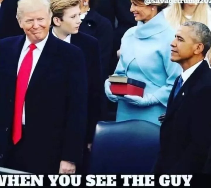 Trump takes a swipe at Barack Obama on Christmas Day with interesting meme