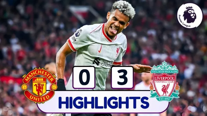 Manchester United 0 - 3 Liverpool (Sep-1-2024) Premier League Highlights