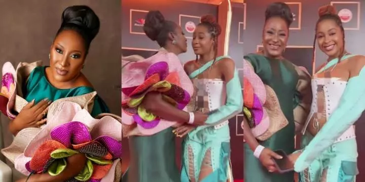 AMVCA 2024: Ireti Doyle's daughter comes under fire over choice of outfit