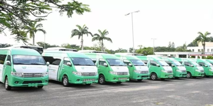 Tinubu administration unveils CNG buses for labor unions and students