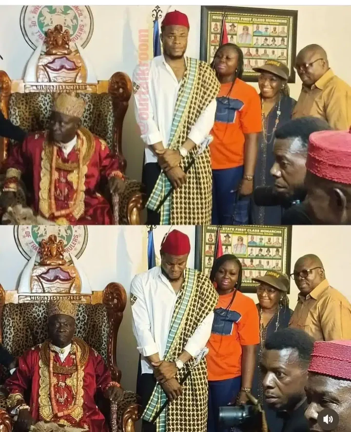 Nwabali receives chieftaincy title in his hometown