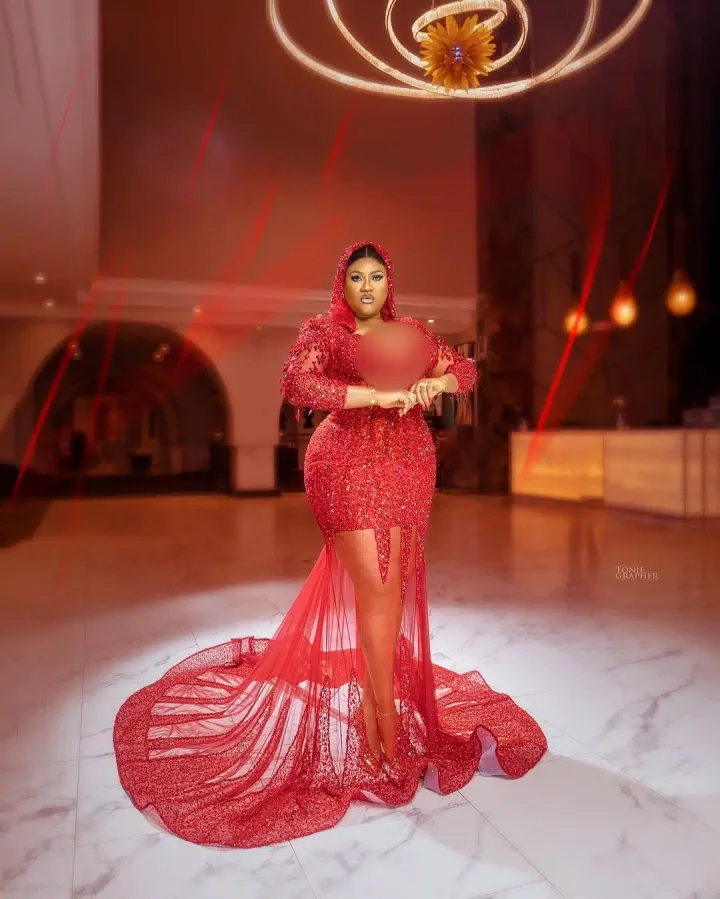 'This year hits different' - Nkechi Blessing celebrates birthday with Valentine-themed photos
