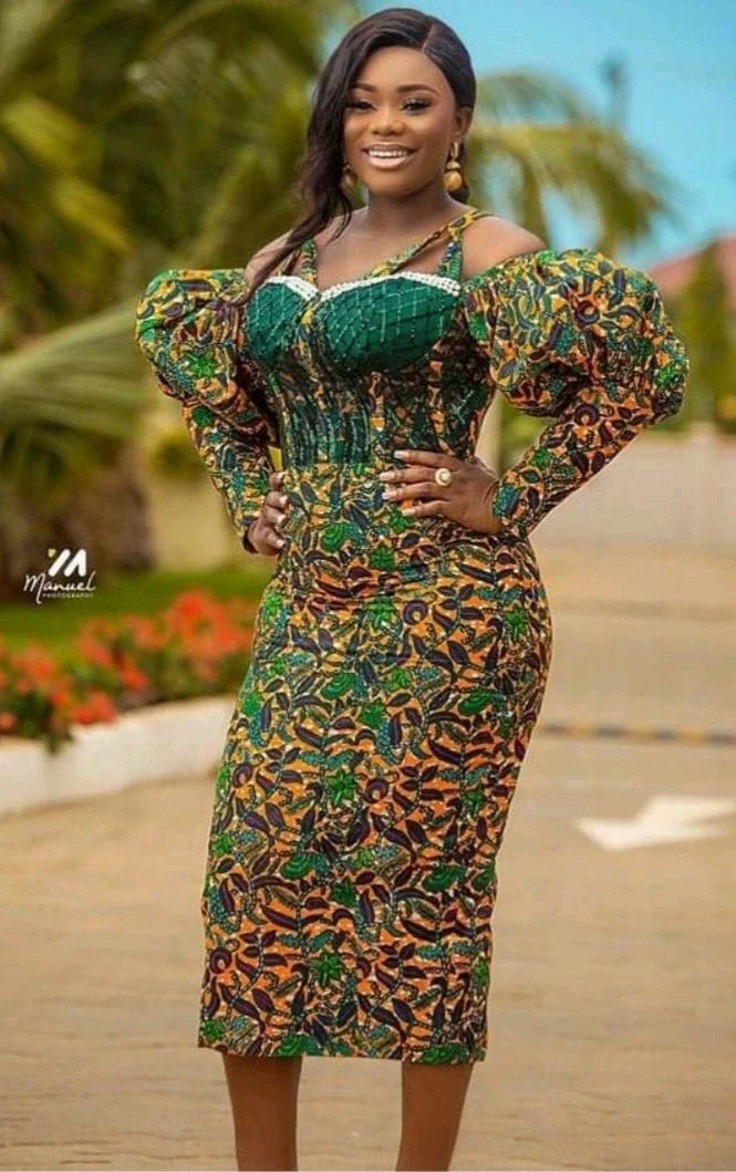 Stunning And Sultry Ankara Dress Styles Fashion-Forward Women Can Wear to Impress at Any Occasion