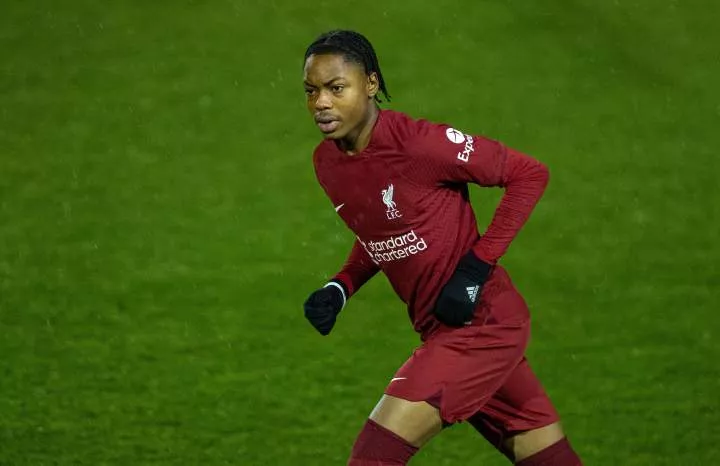 Afolami Onanuga, Liverpool's youngster -- Credit: Imago