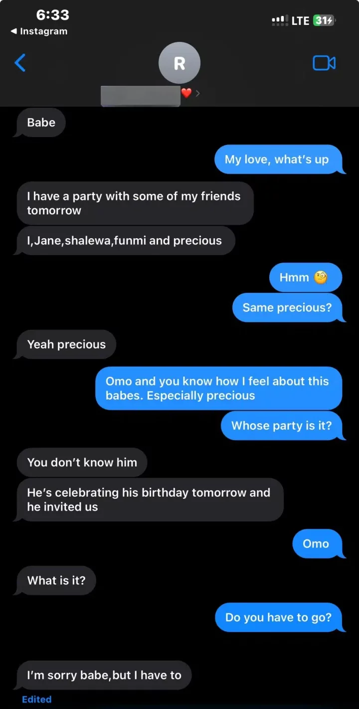 'You're not my dad and you can't tell me what to do' - Lady warns boyfriend who advised against going for a party