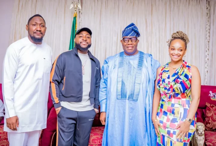 Senator Akpabio urges Davido not to get dragged into politics