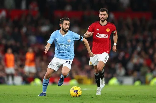 Man City star Bernardo Silva has theory over Man United injury news for FA Cup final