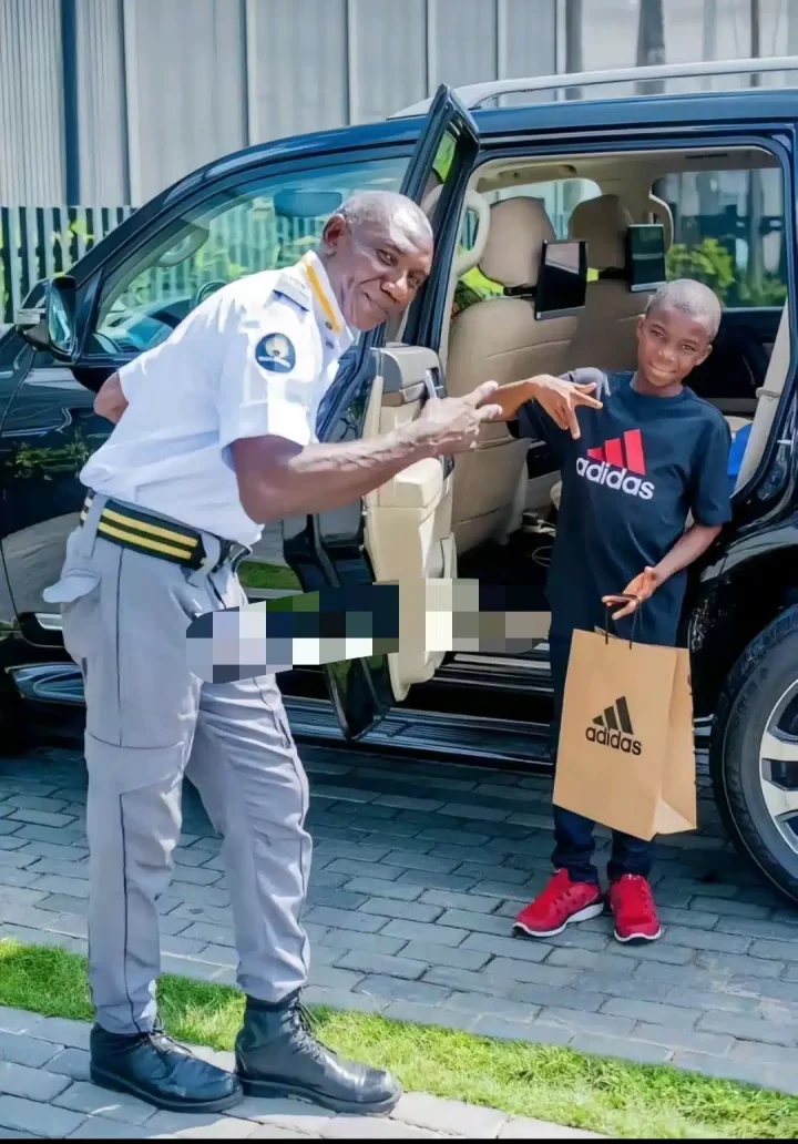 'God doings' - Young boy who went viral at the Aba Fashion Week 2023 allegedly becomes an Adidas ambassador