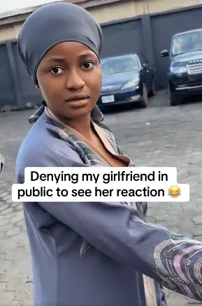 Man pretends to deny girlfriend in public to see her reaction, calls security on her
