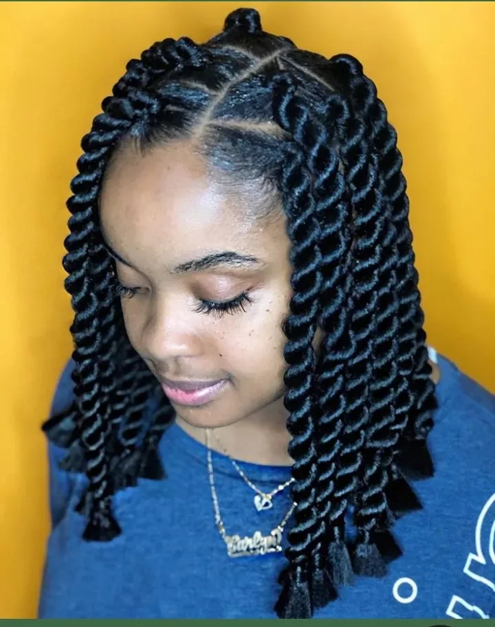 25+stunning twisted box braids hairstyles you should consider.