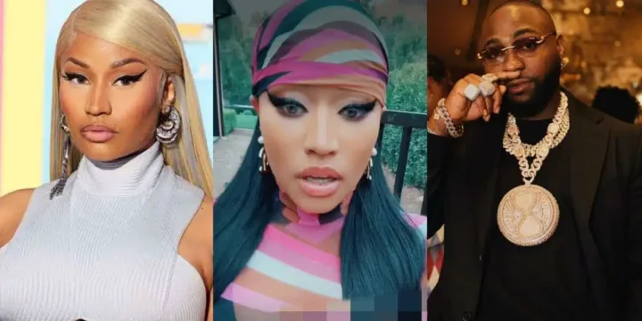 Reactions trail video of Nicki Minaj speaking pidgin to Davido