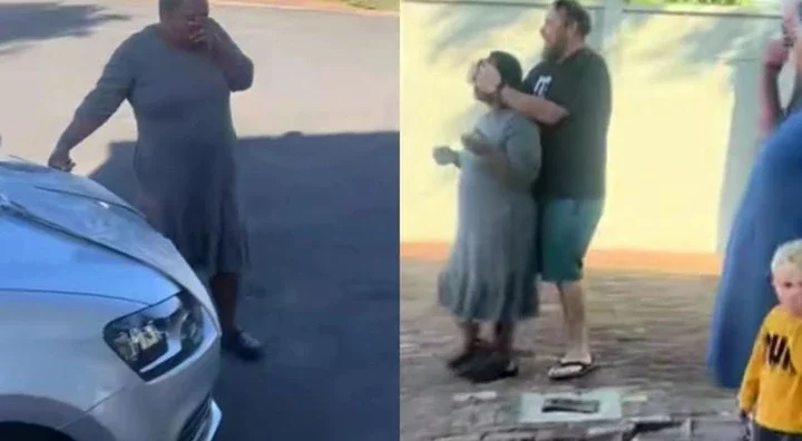 Heartwarming Moment Family Surprised Their Domestic Worker with a Brand-New Car (Video)