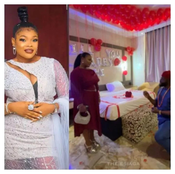 Actress Ruby Ojiakor gets engaged to lover (Video)