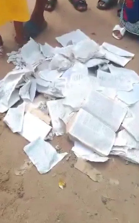 Pastor and Church Members Publicly Destroy Bibles, Claiming Inaccuracies (Video)