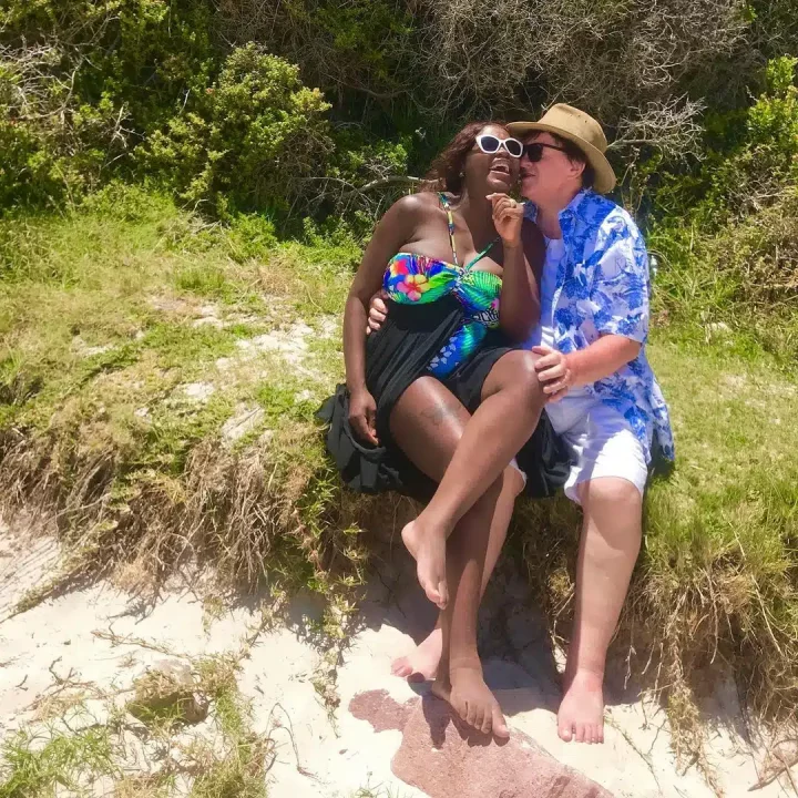 'Setting his spirit free to soar among the heavens' - Ka3na shares bittersweet moment as she releases husband's ashes