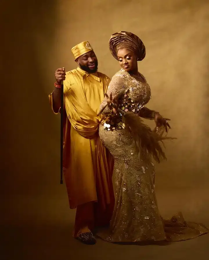 Davido and Chioma Rowland stuns fans with their pre-wedding photos