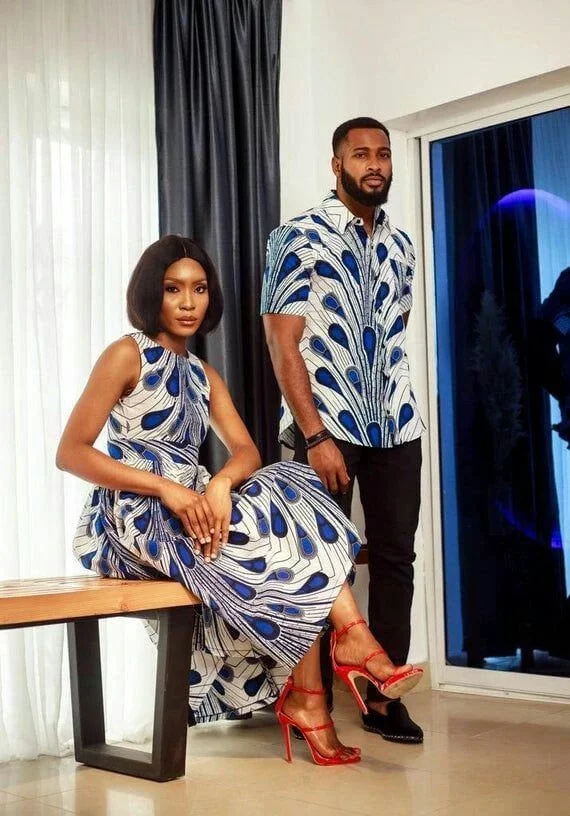 Beautiful Matching Outfits for African Couples.