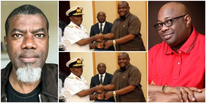 Fubara: Reno Omokri kicks as Dele Momodu digs up old photo of Wike with Rivers' New Administrator