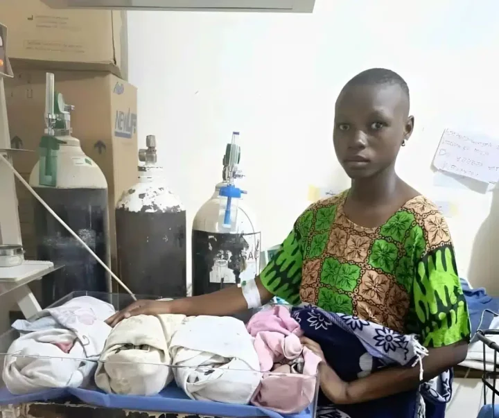 16-year-old girl shocks social media by giving birth to quadruplets