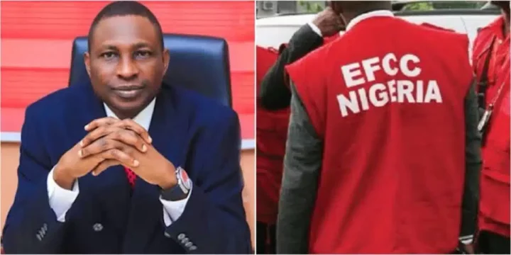 Corruption: "Our men are human, not spirits" - EFCC boss Corruption: "Our men are human, not spirits" - EFCC boss