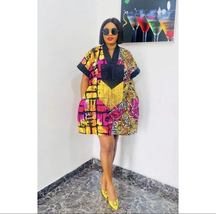 Simple And Classy Ankara Short Gowns For Women