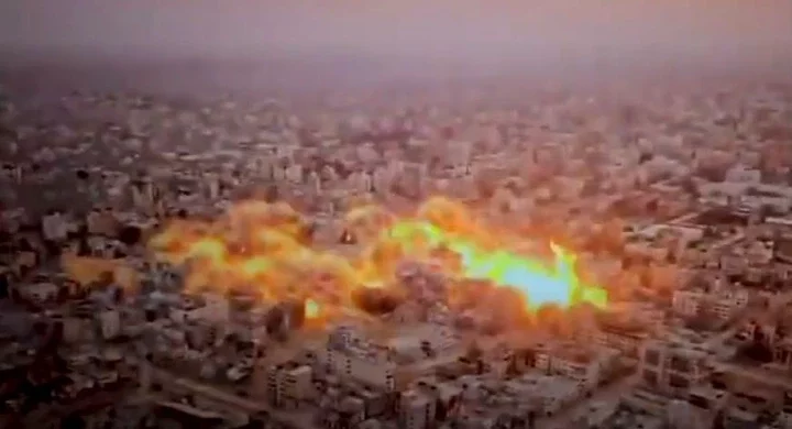 The IDF destroyed an entire 'underground terrorist city' on Thursday