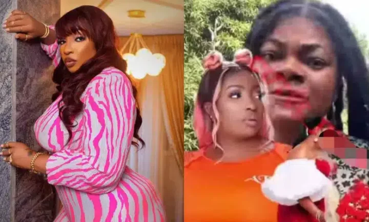 'Stop tying your womb with waist trainer; give your husband a child' - Lady calls out Anita Joseph