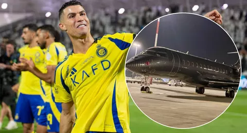 Cristiano Ronaldo acquires new Private Jet worth an astonishing ₦80 BILLION