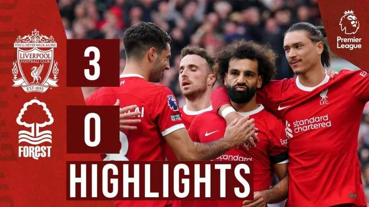 Liverpool 3 - 0 Nottingham Forest (Oct-29-2023) Premier League Highlights