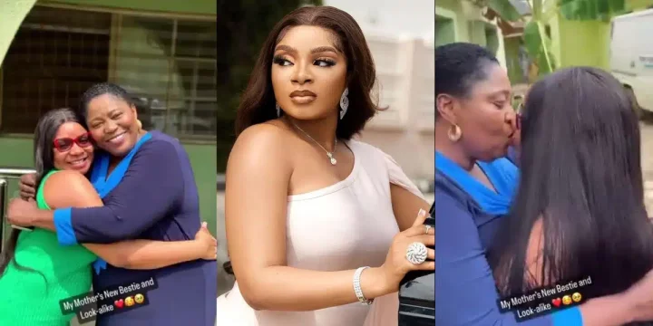 "This is so cute, awwwn" - Excitement as Queen bonds, kisses future mother-in-law in heartwarming video