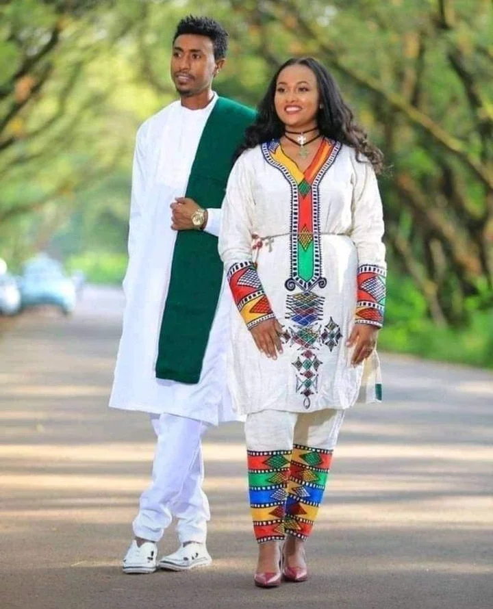 Modern Ethiopian Traditional Dress