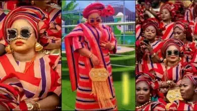 Video of iconic woman from Ojude Oba causes buzz online