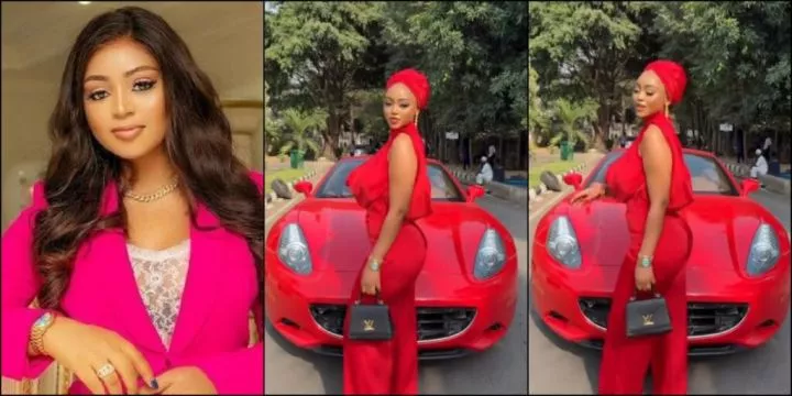 Don't comment if you've never cried in a Ferrari - Regina Daniels slams trolls