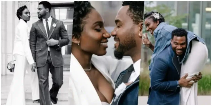 "Stay away from my man" - Kunle Remi's wife issues stern warning to Nigerian ladies