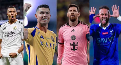 Ronaldo dwarfs Messi AGAIN as Al-Nassr star finishes 2024 as World's highest-paid footballer