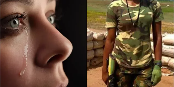 Lady shares humbling experience at the hands of a female soldier