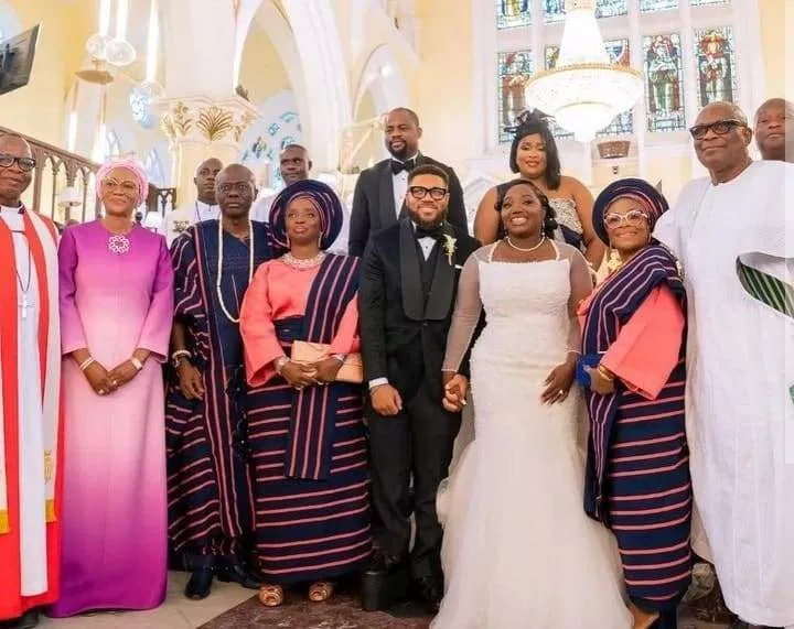 Governor Sanwo-Olu's daughter, Modupe ties the knot