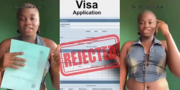 Lady rants after spending millions, fasting, and praying, only for US visa to be denied