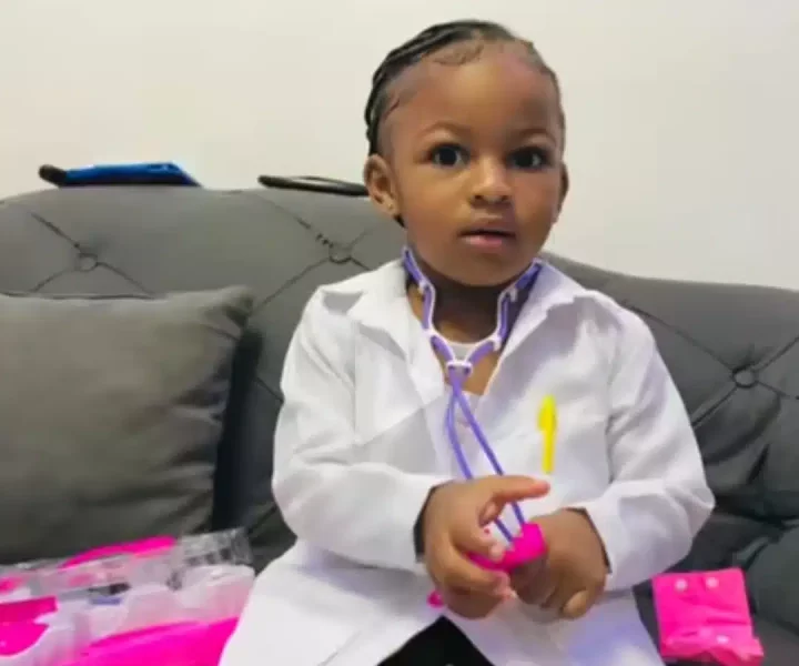 'Doctor is traumatized' - Mother causes stir, shows how her daughter dressed to school for career day versus her return